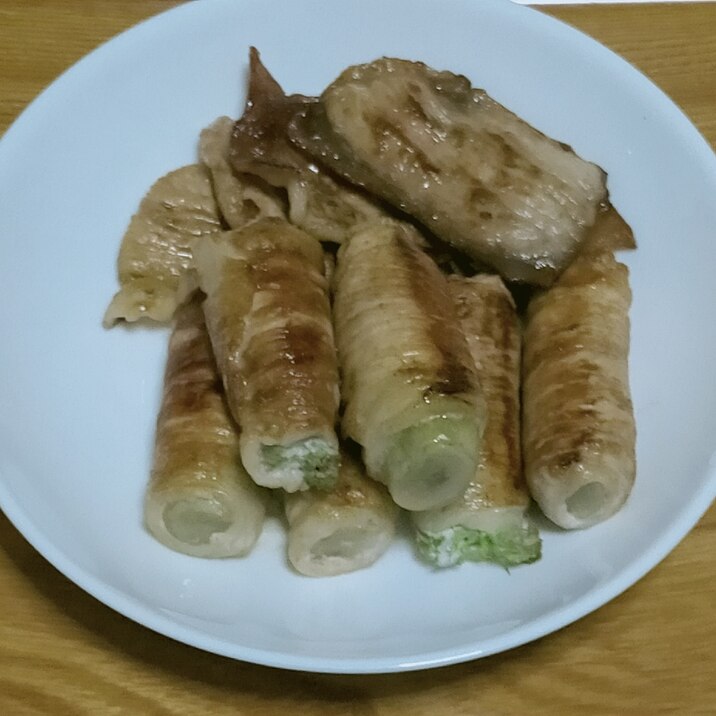 タラの芽の肉巻き